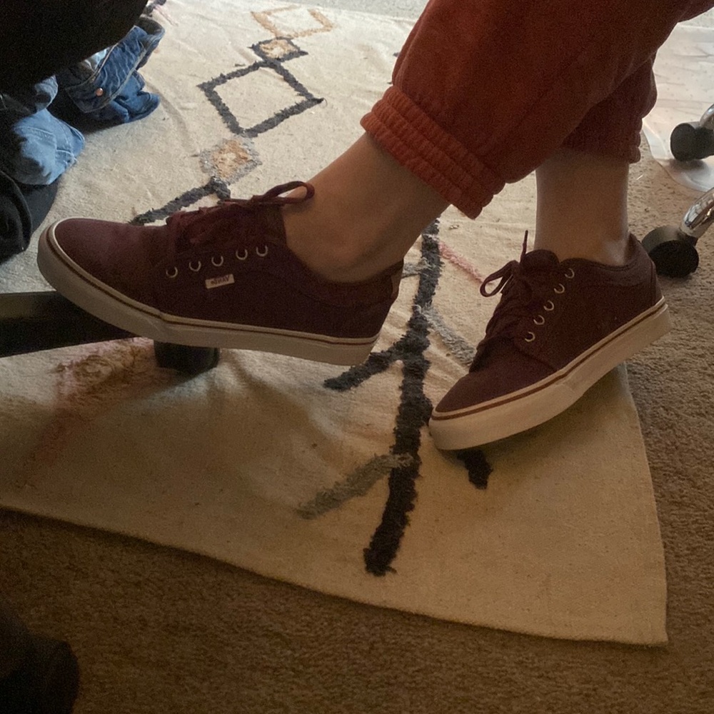 NWOT Vans Chukka Low Wine Cork Sneakers